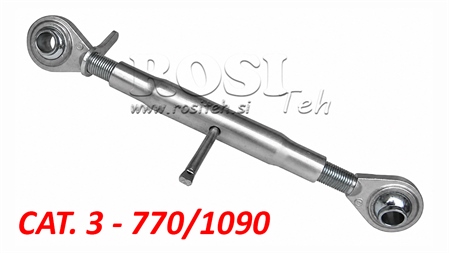 MEKANISK TOPSTANG MED GEVIND KAT 3  M40X3 - 770/1090