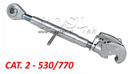 MEKANISK TOPSTANG MED FANGKROG - AUTOMATIC KAT 2 M30X3 - 530/770