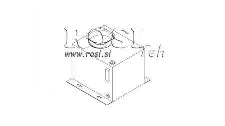 METAL RESERVOIR KASSE PP 15 LITER HORIZONTAL-VERTIKAL