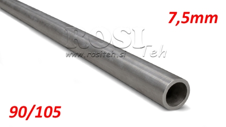 HONET RØR H9 TIL HYDRAULISK CYLINDER 90/105 - 7,5mm (1000mm)