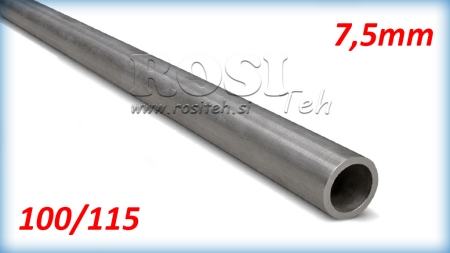 HONET RØR H9 TIL HYDRAULISK CYLINDER 100/115 - 7,5mm (1000mm)