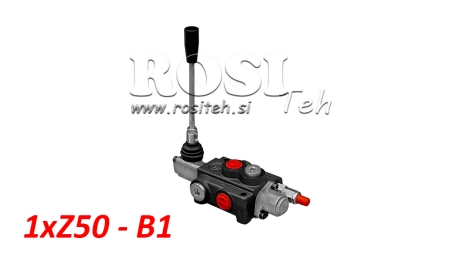 HIDRAVLIČNI VENTIL 1xZ50 + ENOSMERNI B1