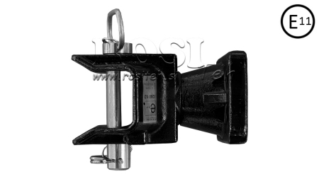 HOMOLOGERET MONTERINGSHÆNGSEL SEMICIRKULÆR IGM-GA276-C