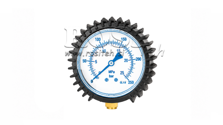 BESKYTTENDE GUMMI TIL MANOMETER DN63 - SORT