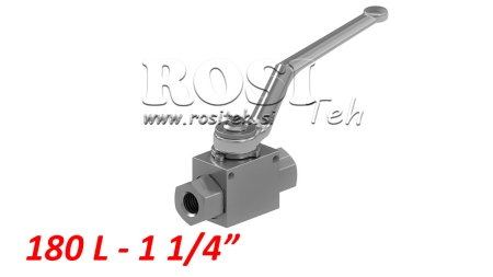 HYDRAULIC SHUT-OFF VALVE RS2 1 1/4 - 350BAR - 180LIT