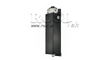 METAL RESERVOIR 3 LITER KUBE 100x113x350mm KOMPLET MED Udstyr