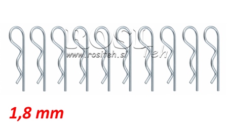 LÅSESPLITTER SÆT Φ 1.8 MM (10PCS)