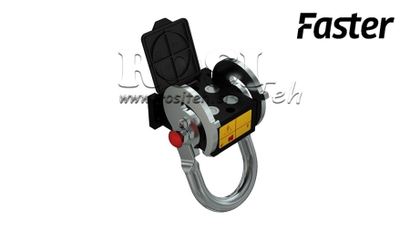 MULTI-FASTER KOBLING 4-VEJS BSP 1/2 FAST DEL