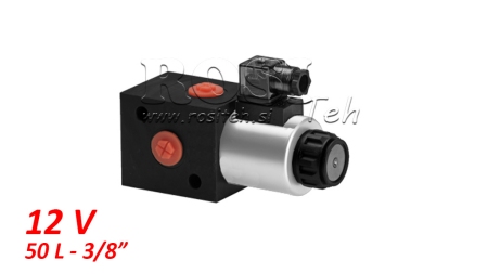 3-VEG VALVE 3/8 12V - 50LIT