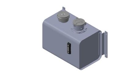 METAL RESERVOIR TOP 40 Lit 320x290x475mm