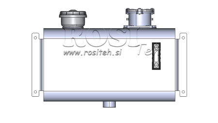 KOVINSKI REZERVOAR TOP 60 Lit 310x380x560mm
