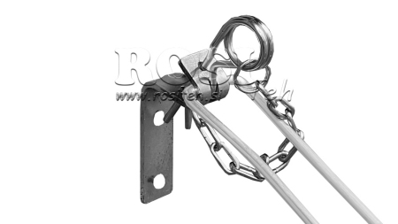 HOLDER FOR HYDRAULISK TOPSTANG