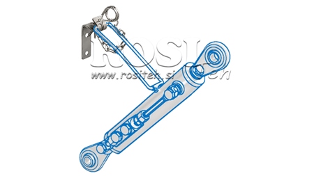 HOLDER FOR HYDRAULISK TOPSTANG