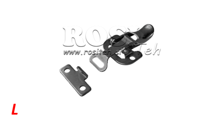 LUKNING AF TRAILERENS SIDEPANEL, NAPA L-TYPE