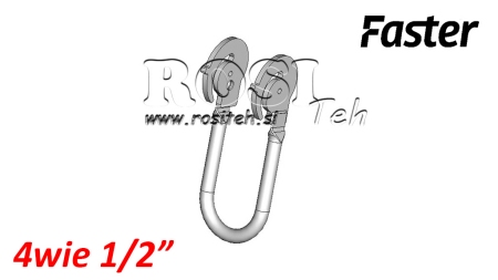 ROČICA ZA MULTI-FASTER 4wie 1/2 - FIKSNI DEL