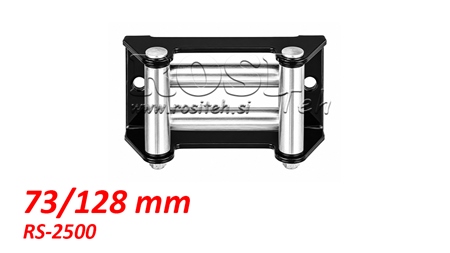 RULLEFØRING TIL STÅLWIRE (RS-2500) - 73 x 128 mm