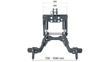 UNIVERSAL FRONTLIFT FOR TRAKTOREN FLEX KAT. 2 1500KG