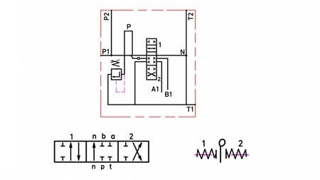 HYDRAULISK MANUEL VENTIL – 1-SEKTIONS RETNINGSVENTIL 1xR40 ECO