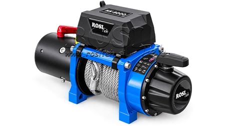12 V ELEKTRISK SPIL RS-8000 - 3620 KG - STÅLWIRE - ECO