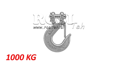 KROG MED SIKKERHEDSLÅS - 1000 KG