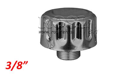 METAL FILLER PLUG WITH VENT 3/8''