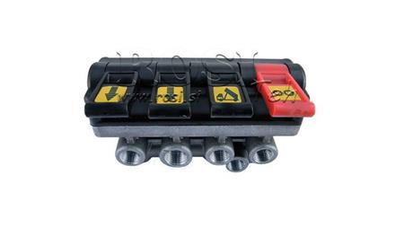 4 VEJ PNEUMATISK KONTROLLER