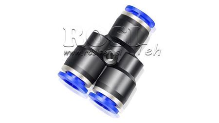 PNEUMATISK PLUG Y STIK TPA UDEN NEDSKRIVNING QY-6