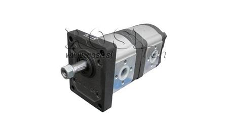 HYDRAULISK PUMPE TRAKTOR - DOBBELT FIAT ŠTORE 505 RAKOVICA - ZPB F14/11B2G2LI1 VENSTRE