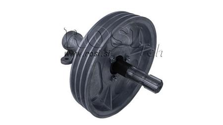 CARDANAKSEL TIL CIRCULÆR SAV MED REMSKIVE 270mm