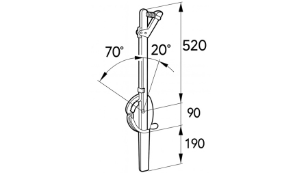 POTEZNA ROČICA ZA NAKLADALKO