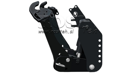 UNIVERSAL FRONTLIFT FOR TRAKTOREN KAT. 2 1500KG SORT (RAL 9005)