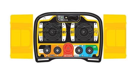 RADIO FJERNBETJENING - PROPORTIONAL - ZEUS2 B2 10015 Standard