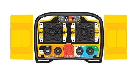 RADIO FJERNBETJENING - PROPORTIONAL - ZEUS2 B2 10016 Plus