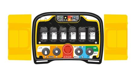 RADIOFJERNBETJENING -PROPORTIONAL- ZEUS2 M6 10020 Plus