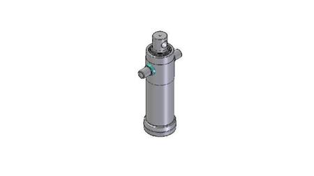 3034F -TELESCOPISK CYLINDER STANDARD/HUL 3 TRIN REJSE 893 DIAMETER 112