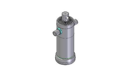 3058F - TELESCOPISK CYLINDER STANDARD/HUL 5 TRIN REJSE 1625 FI 152