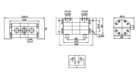 HYDRAULISK GEARKASSE PUMPE FLOW 2/1 (4.5-9.5 lit - max.240bar) 2.1cc/SEG