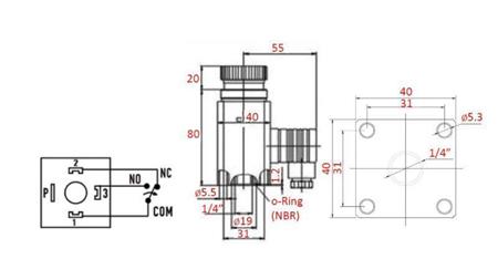 HYDRAULISK TRYKSWITCH K55 20-200 BAR (MAX.400BAR)