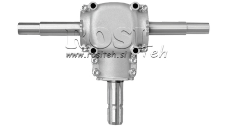 VINKELGEARKASSE DOBBELT AKSE 1:1.14 (16.5HP-12KW)