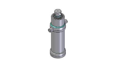 4047F -TELESCOPISK CYLINDER STANDARD/HUL 4 TRIN SLAG 1970 FI 170