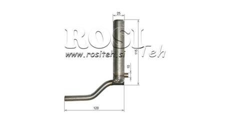 TIPPET LASTBIL KUGLE 8 TON TIL KASSE FI60 HØJRE