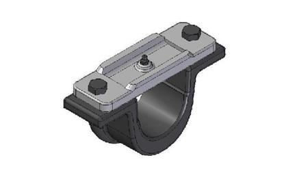 TELESCOPISK CYLINDER HOLDER FI70-A