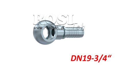 HYDRAULISK ØJEFORBINDELSE DN19-3/4