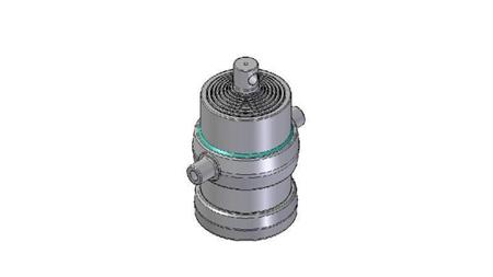 8021F -TELESCOPISK CYLINDER STANDARD/HUL 8 TRIN SLAG 2030 FI 215