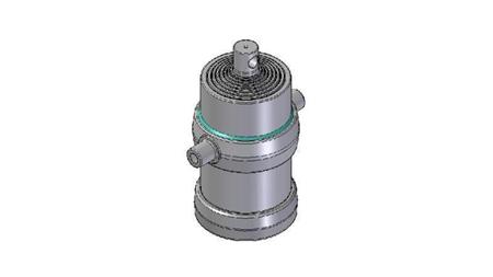 8022F -TELESCOPISK CYLINDER STANDARD/HUL 8 TRIN SLAG 2290 FI 215