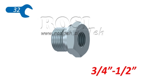 HYDRAULIKADAPTER HANN-FEMME 3/4-1/2