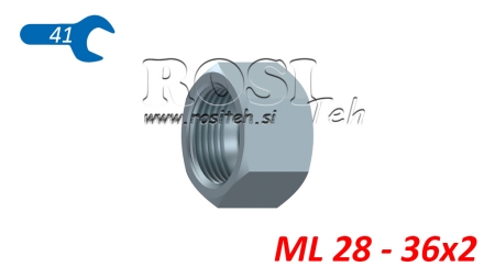 HYDRAULIKNUT ML 28 - 36X2