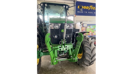 UNIVERSAL FRONTLIFT CAT. 2 FOR TRAKTOREN 1500 KG - GRØN (RAL 6001)