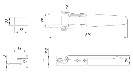 SIDELUKNING TYPE OCCHIO ECO