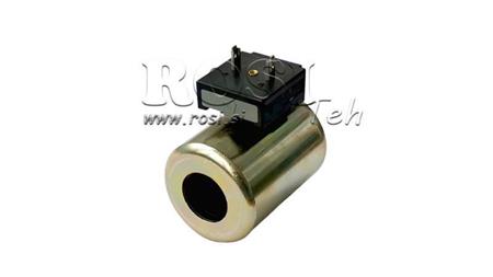 ELEKTROMAGNETISK SPOL 12V DC - CB14 - fi 22.22mm-59mm 30W IP65